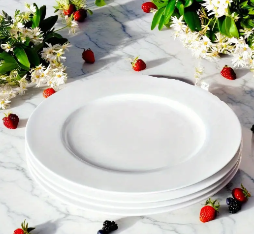 Dinner Plate White (Rental)
