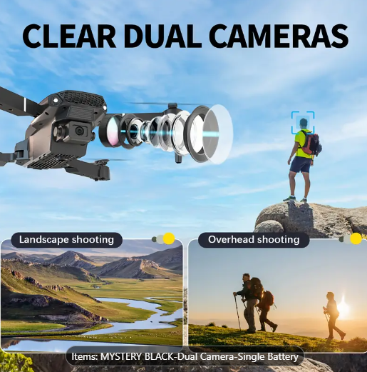 E88 Dual Camera Drone
