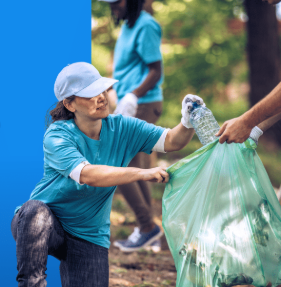 Donate (Cleaning the environment)