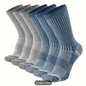6 Pairs Of Men's Anti Odor Socks