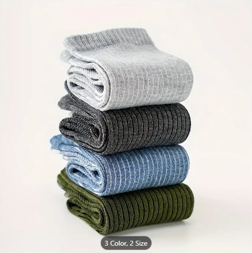6 Pairs Of Men's Anti Odor Socks