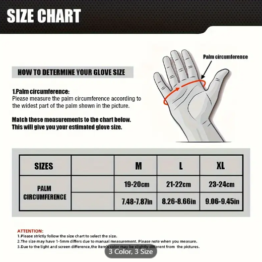 Unisex Full-Finger Warm Sports Gloves