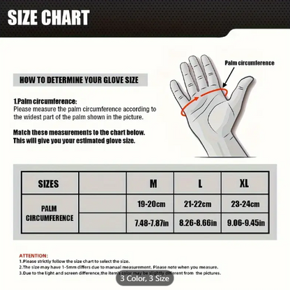 Unisex Full-Finger Warm Sports Gloves
